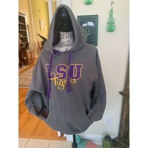 LSU Gray Hoodie Unisex